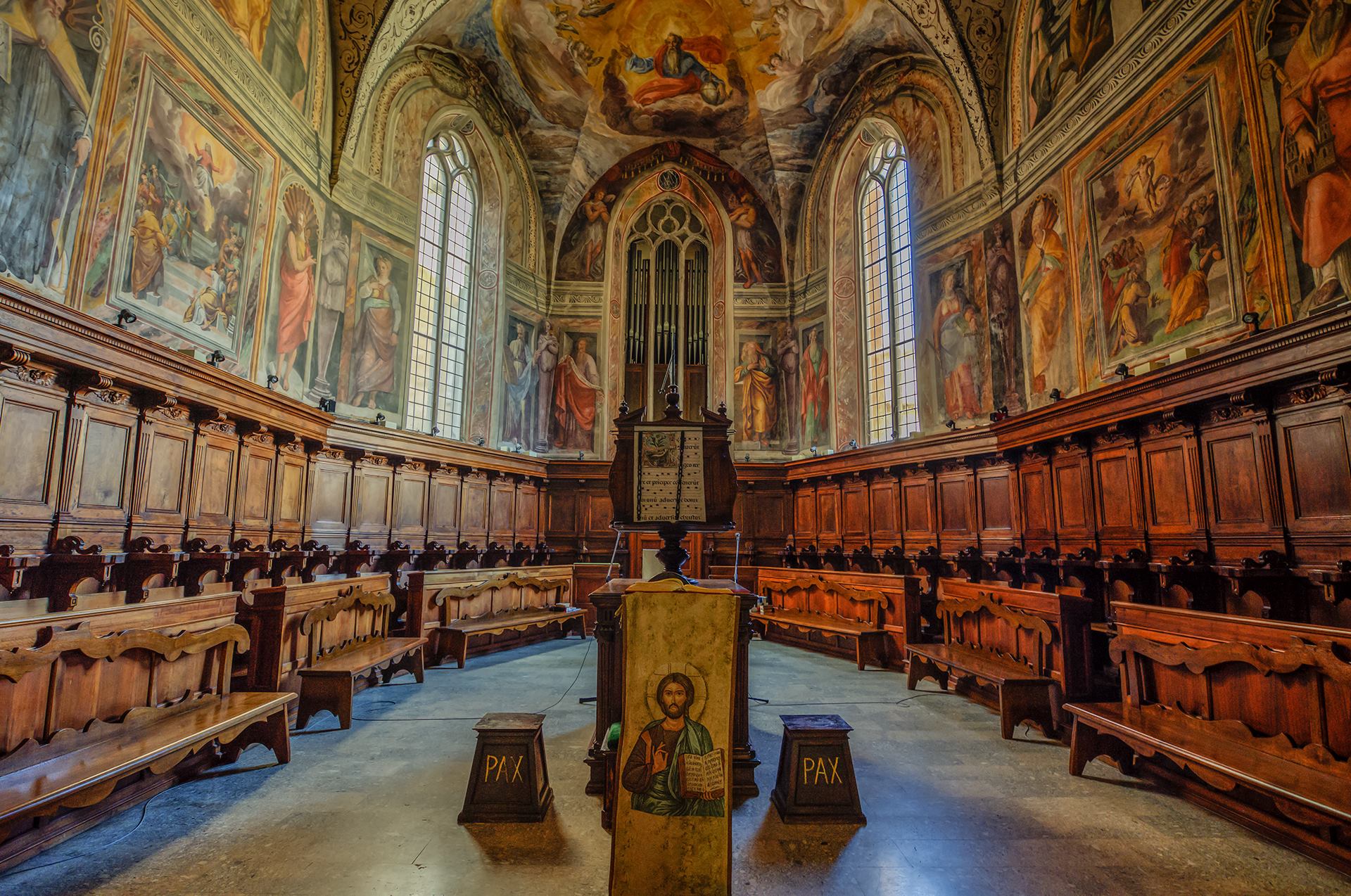 Chiostro della Chiesa S.Maria di Farfa